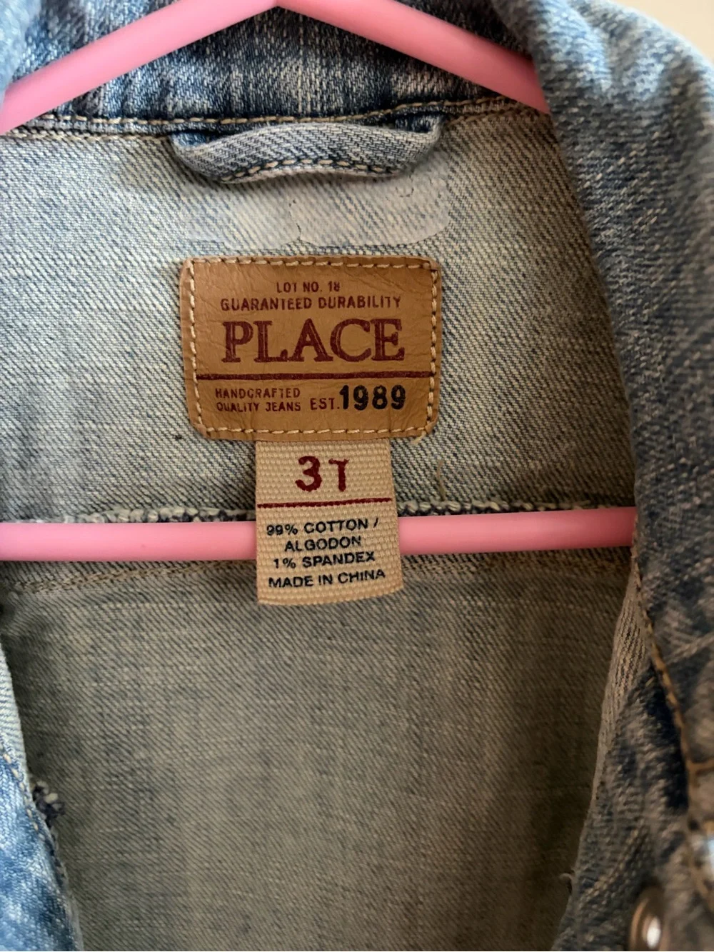 The Children's Place Toddler Girl Light Wash Denim Jacket - Light Blue